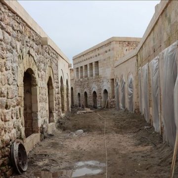 Mardin’in Dargeçit ilçesindeki tarihi Süryani Çarşısı restore ediliyor